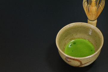 抹茶と茶筅