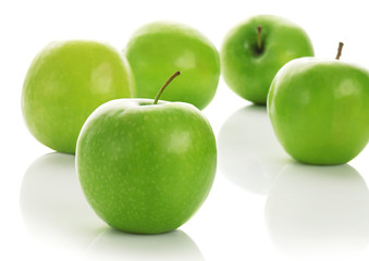 The apples