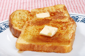 french toast syrup focus on butter