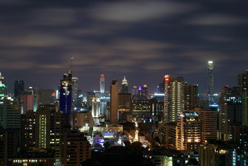 Fototapeta na wymiar bangkok at night