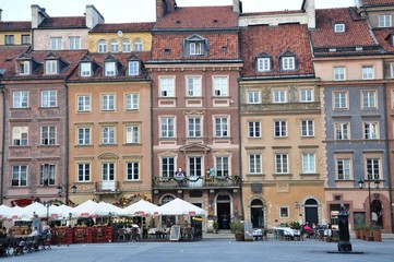 Fototapeta premium Old Town in Warsaw, Poland