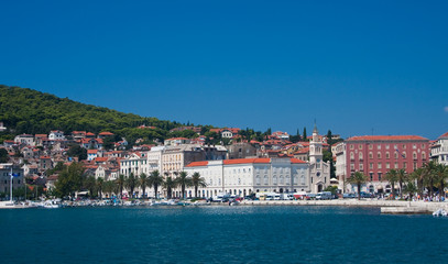 Fototapeta na wymiar Split city view, Croatia