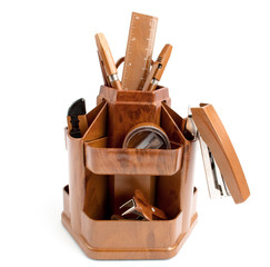 Set of office accessories