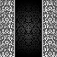 Black and silver background