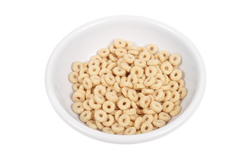 Bowl with corn flakes