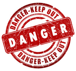 Danger stamp