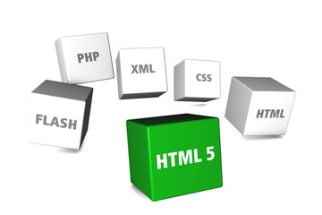 Webdesign Würfel, gewürfelt