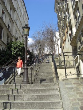 Escalier de Montmartre