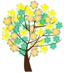 floral tree