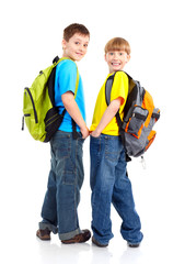 Fototapeta premium schoolboys