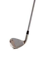 a golf club on white with copyspace