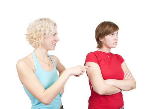 Young Women In Quarrel