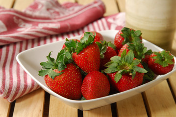 Bowl of Strawberries