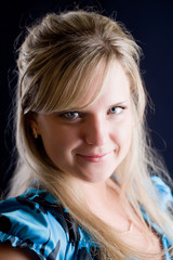 Fototapeta premium Portrait of the blonde