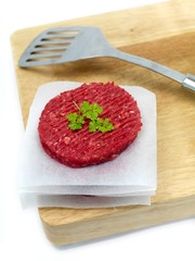 Raw Beef Patties