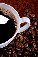 COFFEE AND COFFEE BEANS