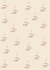 Coffee cup background