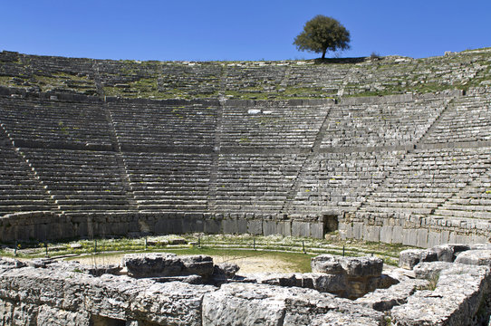 Greek ancient theater of Dodoni