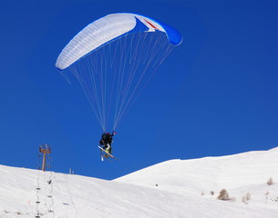 Parapente à ski