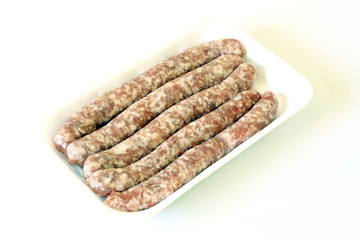 saucisses en barquette