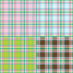 Collection of fashion fabrics texture pattern