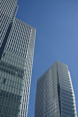 Fototapeta na wymiar office towers, Frankfurt am Main
