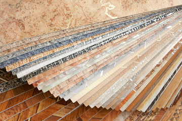 Collection natural linoleum