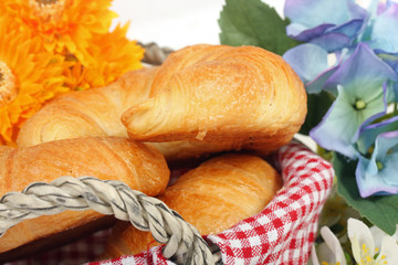 Croissants zum Frühstück