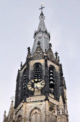 Obraz premium clocher de Delft - Pays-Bas