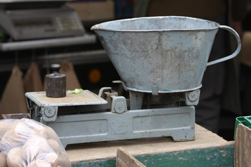 Gemüse Markt Waage