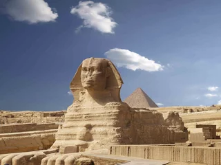 Sphinx und Pyramide von Kairo © Andreas Ernst
