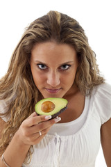 Avocado Mädchen