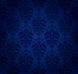 Seamless blue background