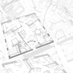 Abstract architectural background