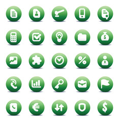 Vector icons for business metaphors