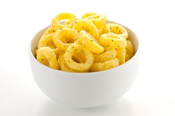 Zwiebelringe Chips