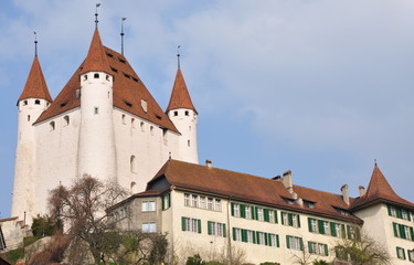 Fototapeta na wymiar Thun Castle