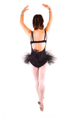 A young beautiful ballerina dancing. © 80Feierabend