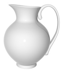 Porcelain pitcher