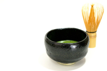 抹茶と茶筅