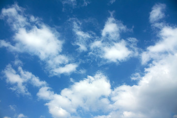 Sky with clouds