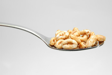 Cuchara con cereales