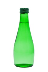 Bottle of water isolated on the white