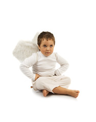 boy with wings