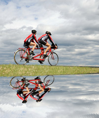 Fototapeta premium Tandémistes 12