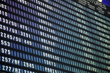 Arrival/Departure Board © Taiga