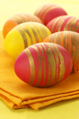 Colorful Easter eggs