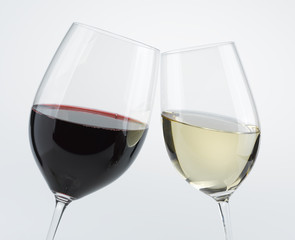 Prosit ! Rot-und Weißwein