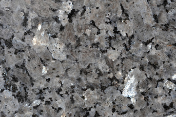schwarzer Granit - Detail