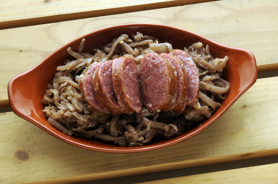 Cotechino con crauti